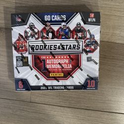 2023 Panini NFL Rookies and Stars Football Cards Mega Box - NEW SEALED IN HAND