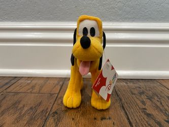 Disney’s plush 8 inch Pluto bendable Beanie