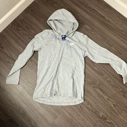 Vintage Nike Gray Lightweight Hoodie Men’s Medium 
