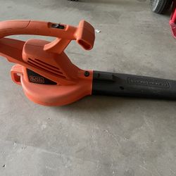 Black And Decker Corded Leaf Blower 