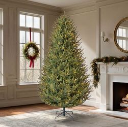 Members Mark 9FT Duchess Fir Pre-Lit Christmas Tree Brand New In Box