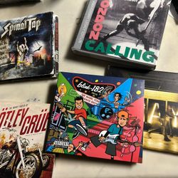 5 CD Pack, The Fray, Motley Crue, Blink, The Clash, And Spinal Tap