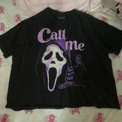 Official GhostFace Cropped T-Shirt