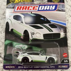 Hot Wheels Premium Car Culture Race Day 2018 Bentley Continental Gt3