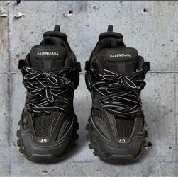 Balenciaga Track Sneakers Triple Black  Size 10