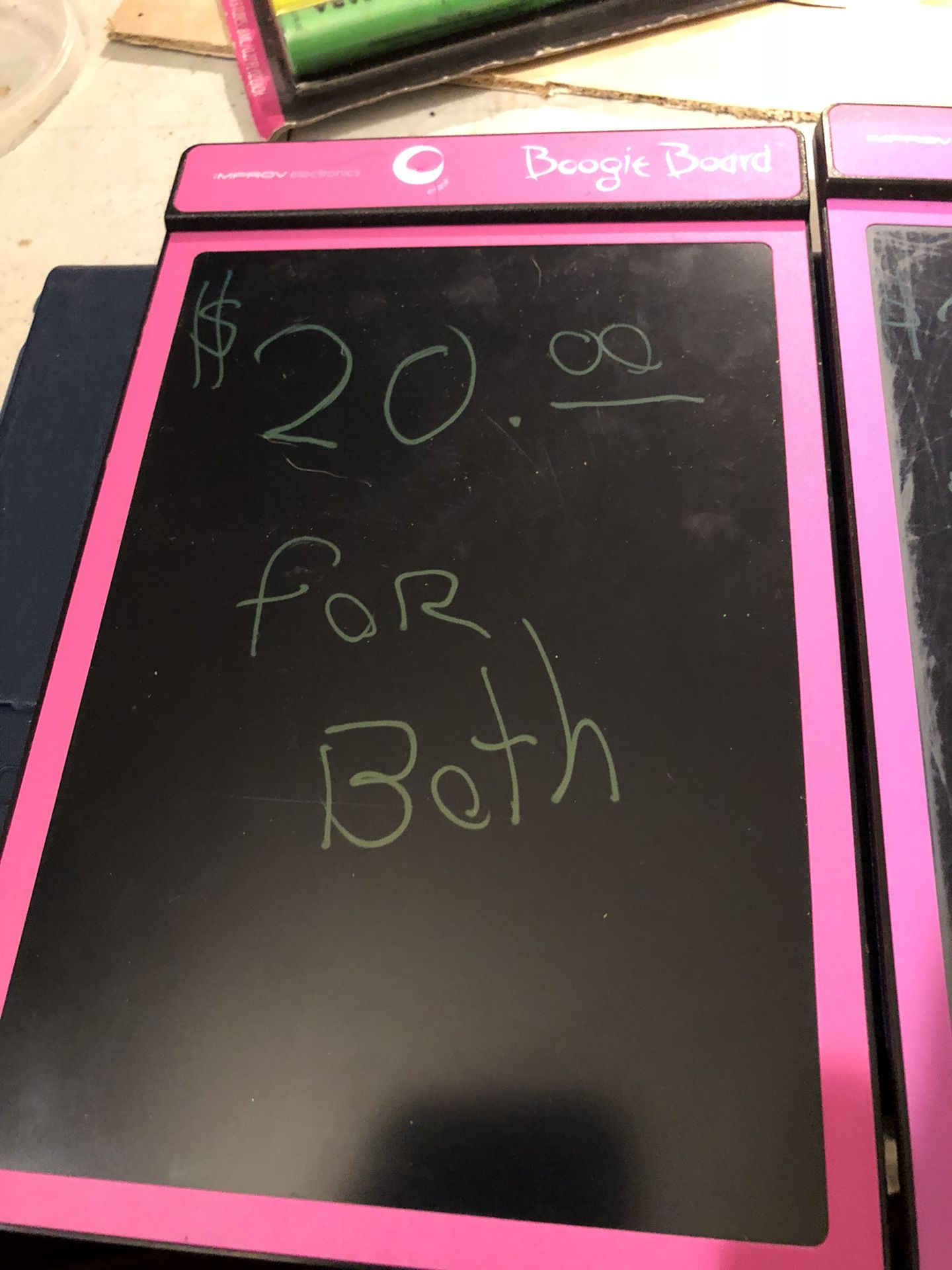 Boogie boards 2 for $20