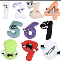 Number Plushies
