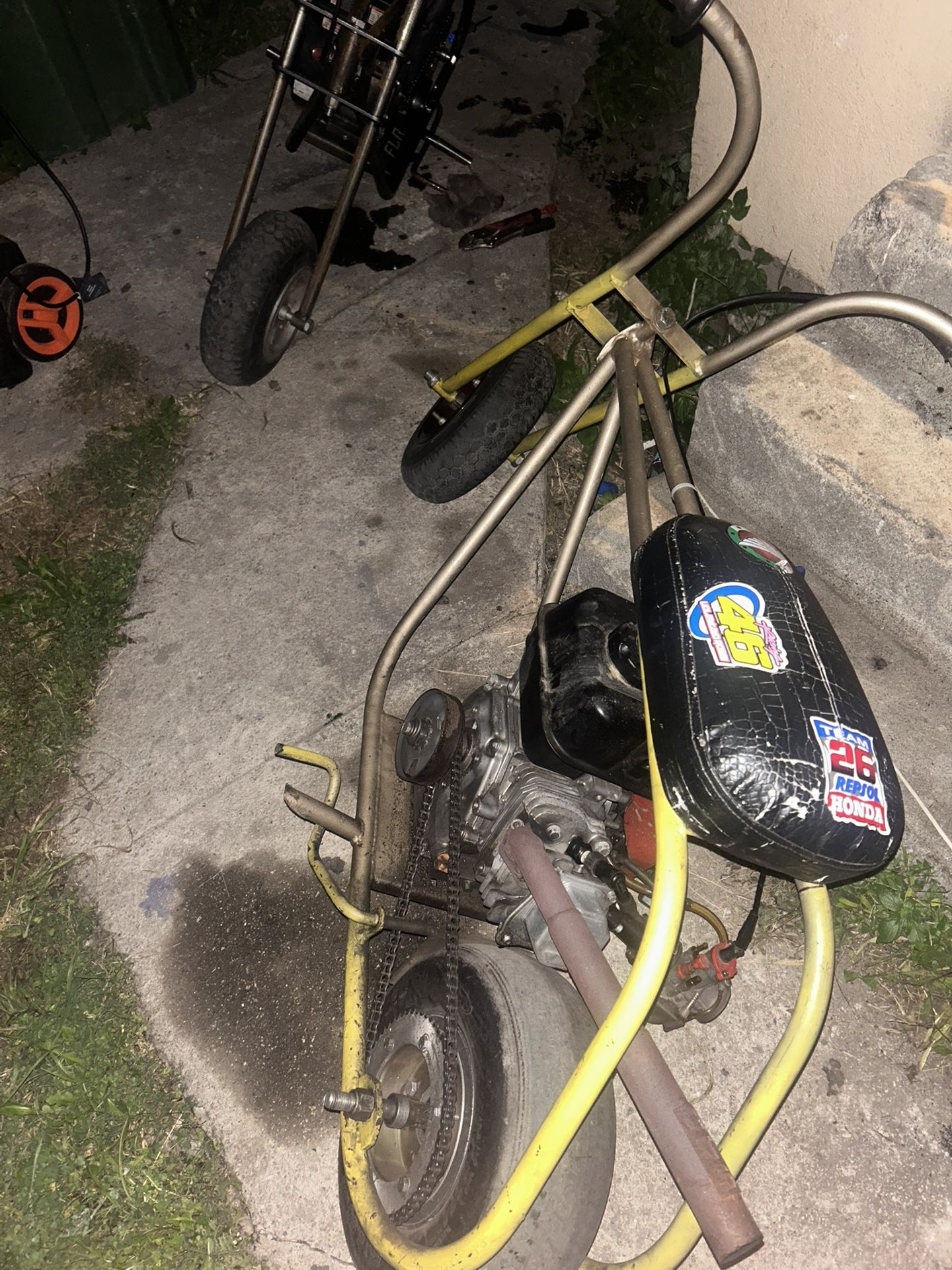 Mini bike Up And Running 