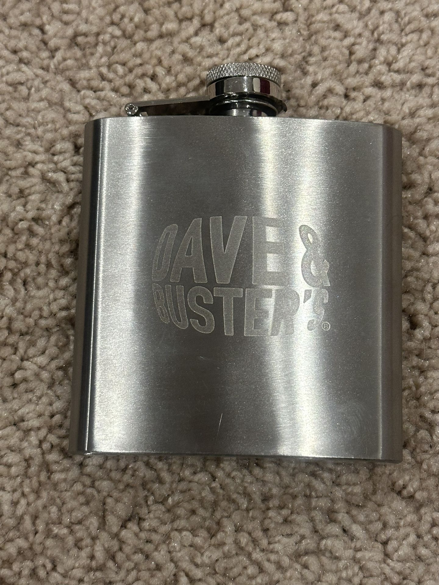 Dave N Busters Flask