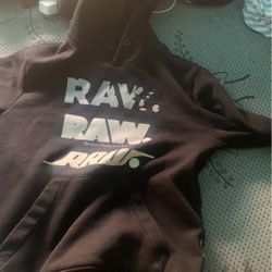 Size Small G Star Black Hoodie 