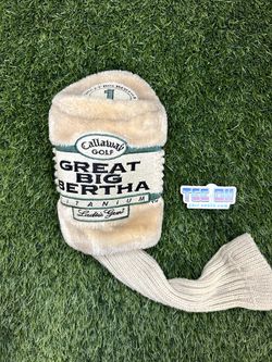 Callaway Great Big Bertha Titanium Ladies Gems Driver Head Cover Pre-Owned