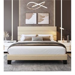 King Frame Platform Bed