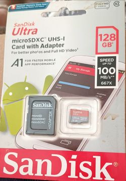 Scandisk Ultra 128gb microSDXC