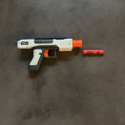 Star Wars Nerf Gun + Original Red Bullet