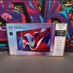83 “ Lg Smart 4K EVO OLED HDR TV 120HZ TV 83C4 C4