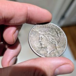 1923 Silver Peace Dollar US Currency Circulated