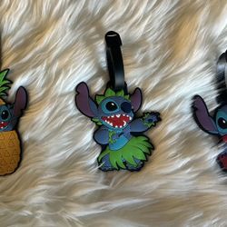 3 Disney Lilo & Stitch  luggage tags