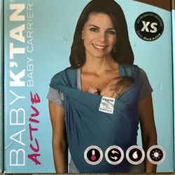 Baby K Tan Active Baby Carrier Black XS