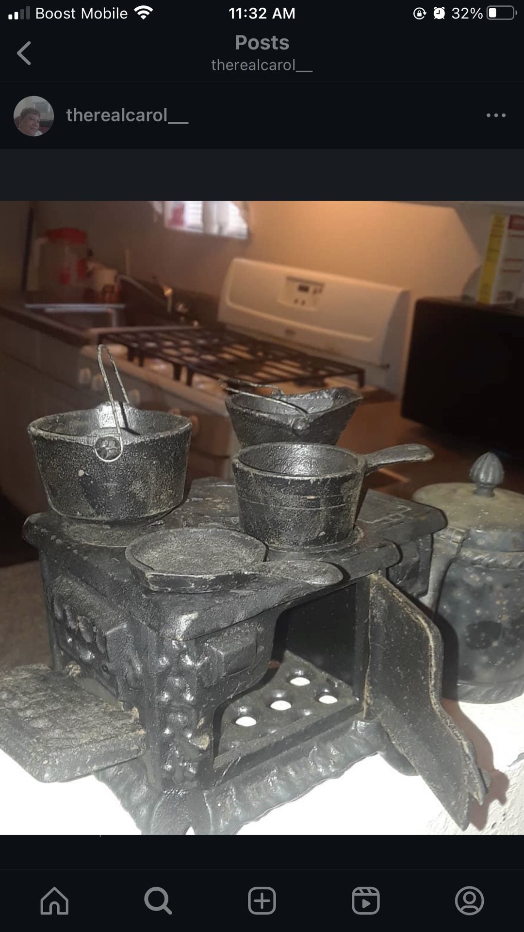 Miniature cast iron set 