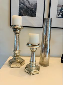Silver Decor Set