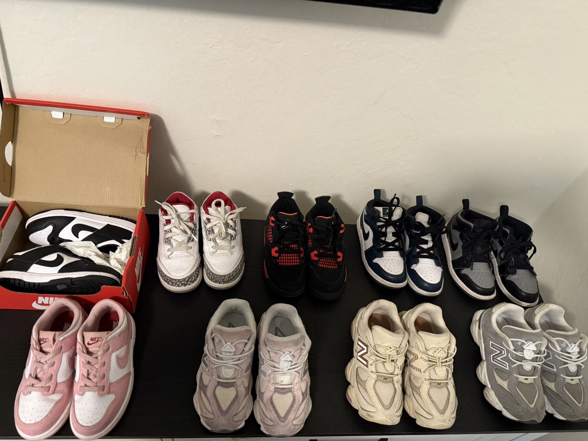 10c  toddler Shoes Nike, nb, Jordan 