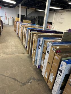 TV open box sizes 24”-86”