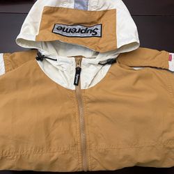 Supreme FW18 2-Tone Zip Up Jacket