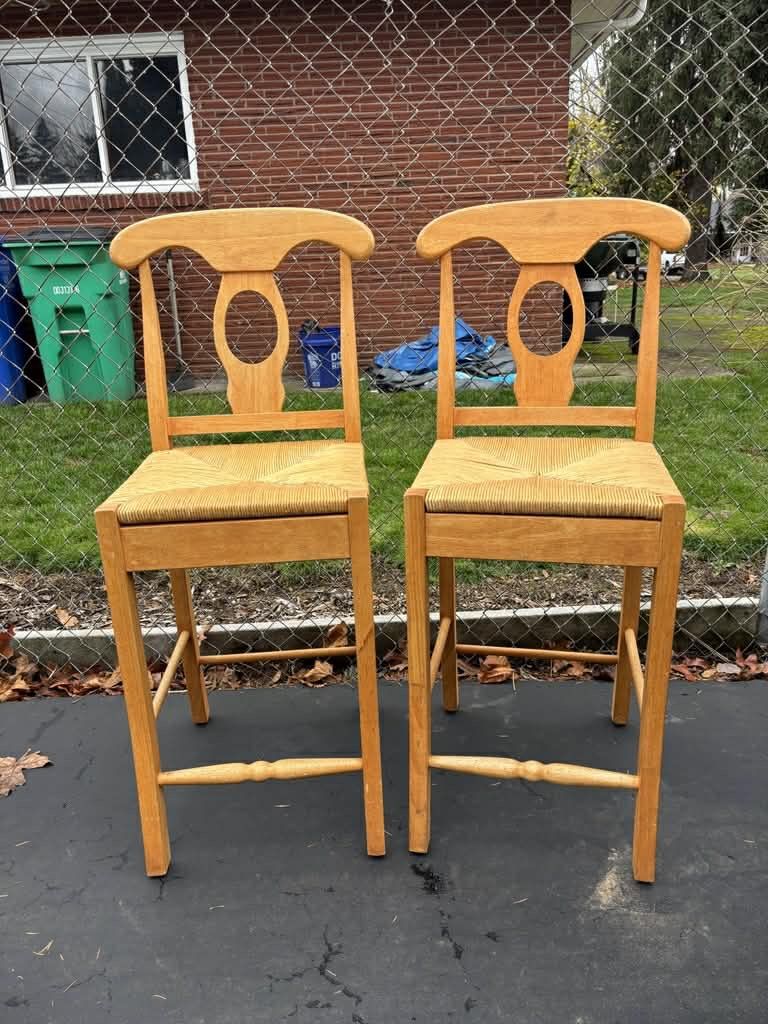 Wicker Bar Stools