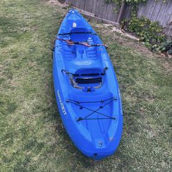 Tandem Kayak And Paddles