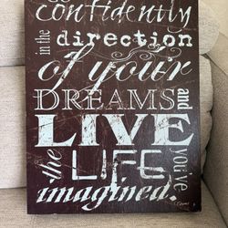 Chocolate And Teal Wall Decor 