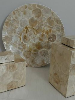 Set of 3 decorative vases