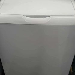 White GE washer