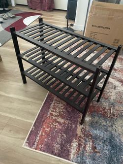 Shoe Rack - 2 Tier/ 3 shelf
