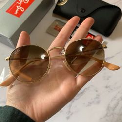 Rayban Round Metal 50mm