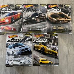 Hot Wheels Fast & Furious Fast Tuners Set