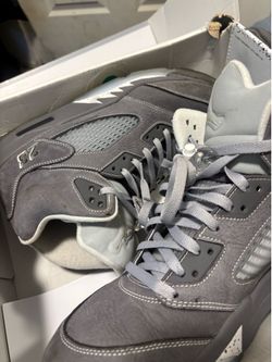Wolf grey 5s size 13