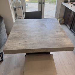 Elevated Dining Room Bar Table 