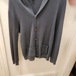 Blue/Gray Cardigan