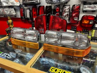 1(contact info removed) Chevy s10 Headlight and tail light kit
