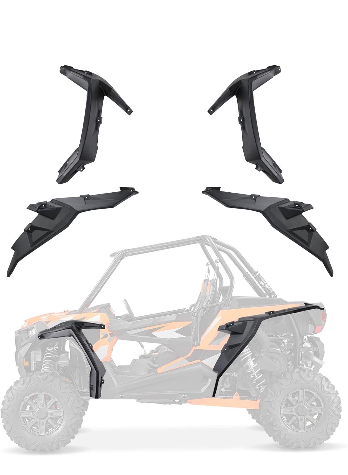 KEMIMOTO Polaris Utility Vehicle Fender Flares