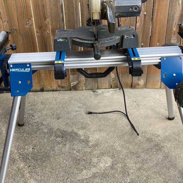 hercules table saw stand up