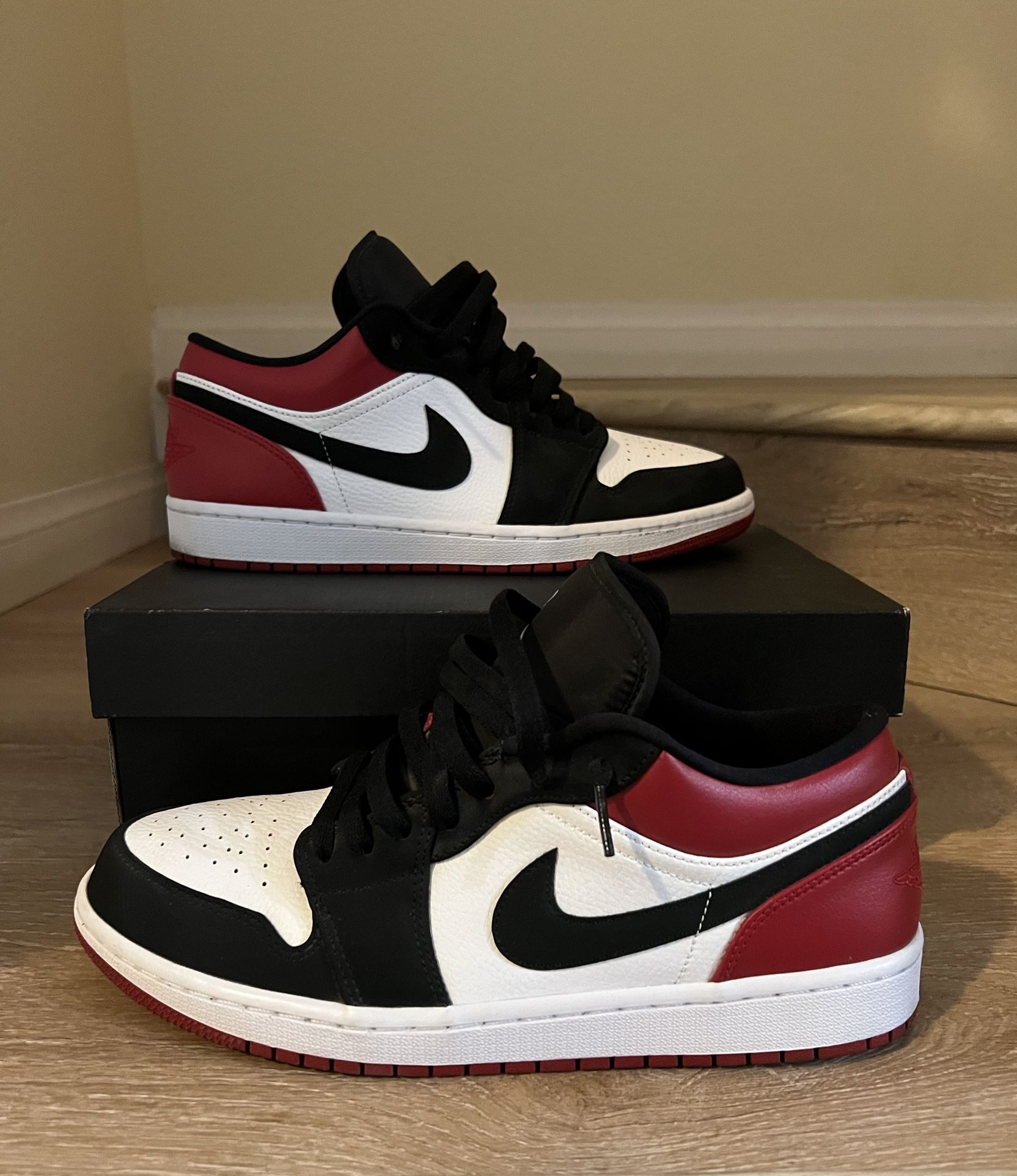 Jordan 1 Low Black Toe 2019