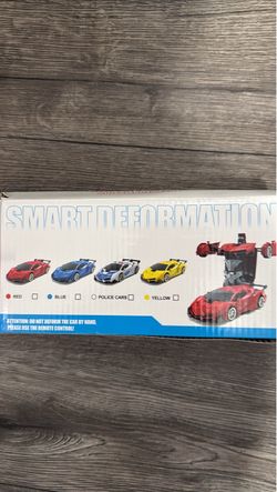 Transformer rc police car