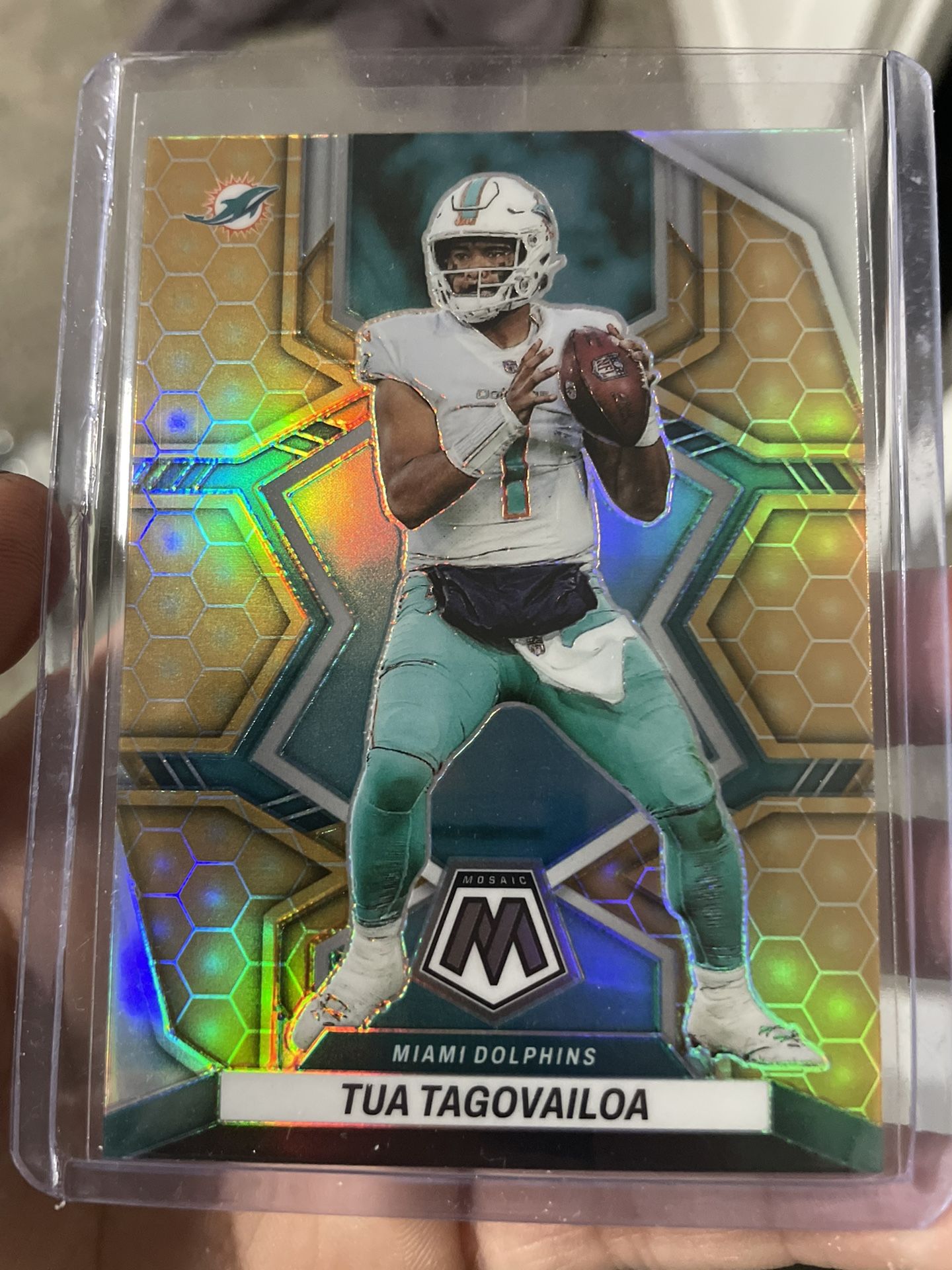 Tua Dolphins Honeycomb Parallel Mosaic 2022