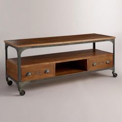 World Market Aiden Wood & Metal Media Stand / TV Console - 60”