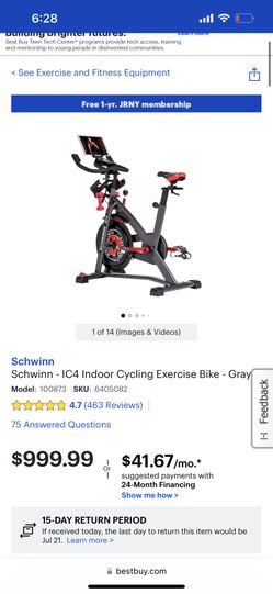 Stationary bike Schwinn Cycle Bike 