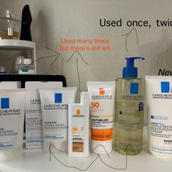 La Roche-Posay Skincare – New, Lightly Used & Still Plenty Left! 