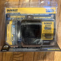 New DeWALT PowerStack Battery + Charger – DCBP034 & DCB112