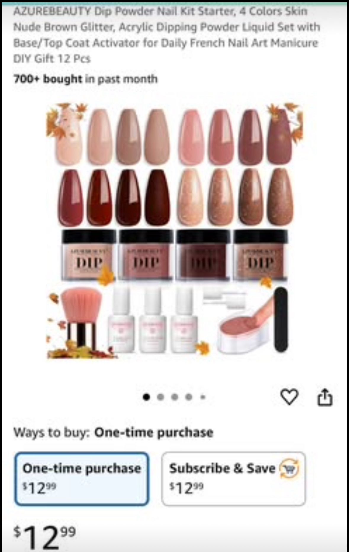 AZUREBEAUTY Dip Powder Nail Kit