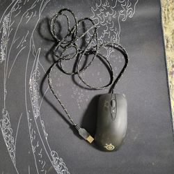 Steelseries raw gaming mouse and pad